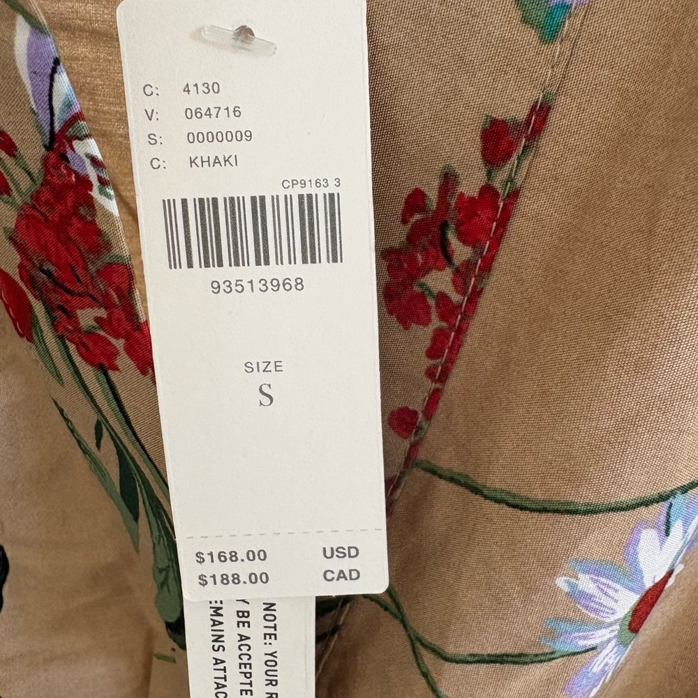 Anthropologie - NWT - The Somerset Floral Print Maxi Dress - Picture 6 of 8